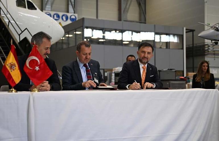 HÜRJET için imzalar İspanyada atıldı