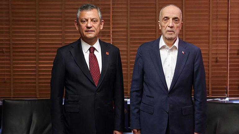 Özgür Özel, TÜRK-İŞ Genel Başkanı Atalayı ziyaret etti