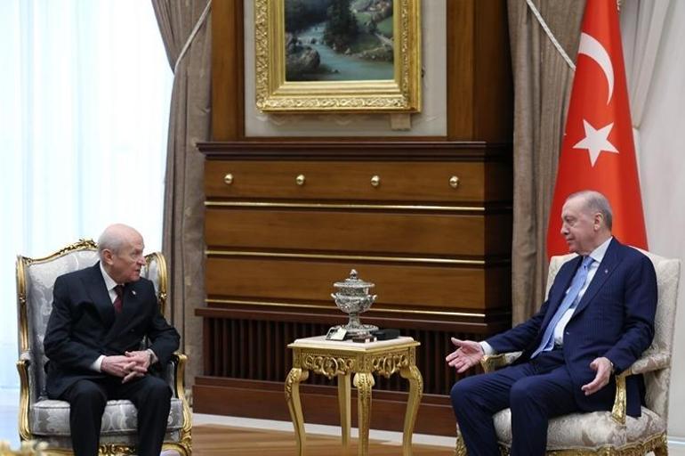 Son dakika: Cumhurbaşkanı Erdoğan-Bahçeli ile görüştü