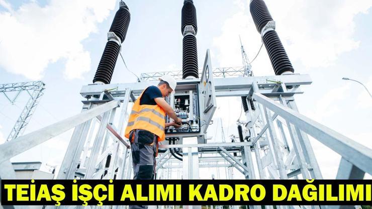 TEİAŞ İŞÇİ ALIMI KADRO DAĞILIMI 2026: TEİAŞ 402 sürekli işçi alımı başvuruları ne zaman, şartları neler?