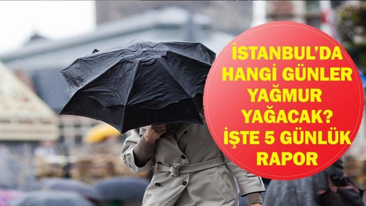 İSTANBUL'A YAĞIŞ NE ZAMAN GELİYOR? Hangi Gün Yağmur Yağacak, Kaç Gün Sürecek? İstanbul 5 Günlük Hava Tahmin Raporu…