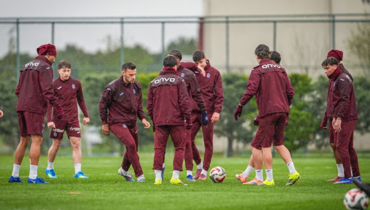 Trabzonspor, Corendon Alanyaspor maçı hazırlıklarına devam etti