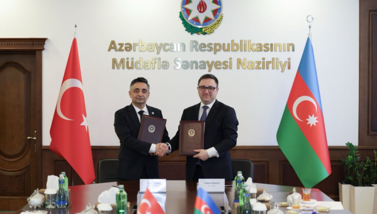 SSB ve Azerbaycan Savunma Sanayisi Bakanlığı arasında iş birliği sözleşmesi imzalandı