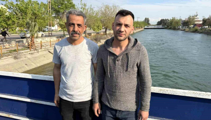 Sulama kanalına düşen çocuğu kurtarmak için zamanla yarıştılar