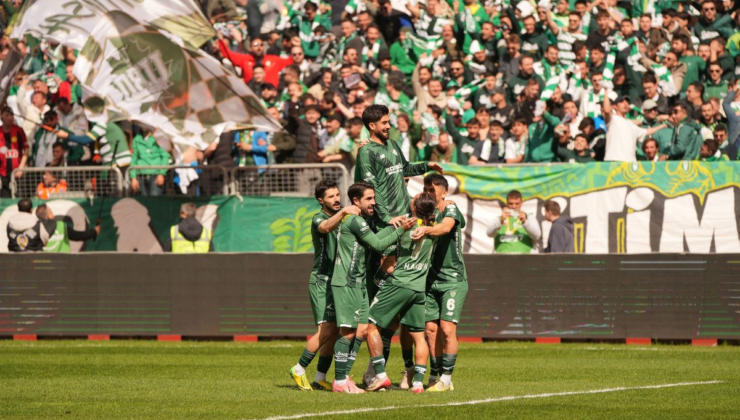 Bursaspor, Ankara Demirspor'u 1-0 mağlup etti