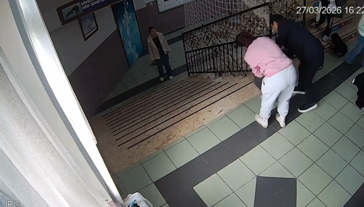 Okul müdüründen hayat kurtaran Heimlich manevrası