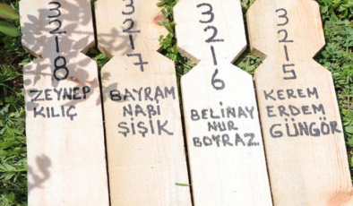 Kahramanmaraş’ta hayatını kaybeden 8 öğrenci ve öğretmenleri sonsuzluğa uğurlandı