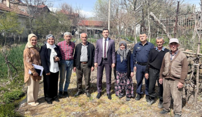 Güdül Kaymakamı Naim Akar, kırsal mahalle ziyaretleri gerçekleştirdi