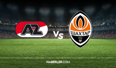 AZ Alkmaar Shakhtar Donetsk CANLI izle! AZ Alkmaar Shakhtar Donetsk maçı hangi kanalda, nereden izlenir?