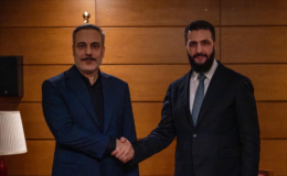 Bakan Fidan Suriye Cumhurbaşkanı Şara ile görüştü