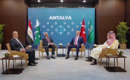 Antalya’da dörtlü buluşma. Türkiye, Mısır, Pakistan ve Suudi Arabistan dışişleri bakanları görüştü