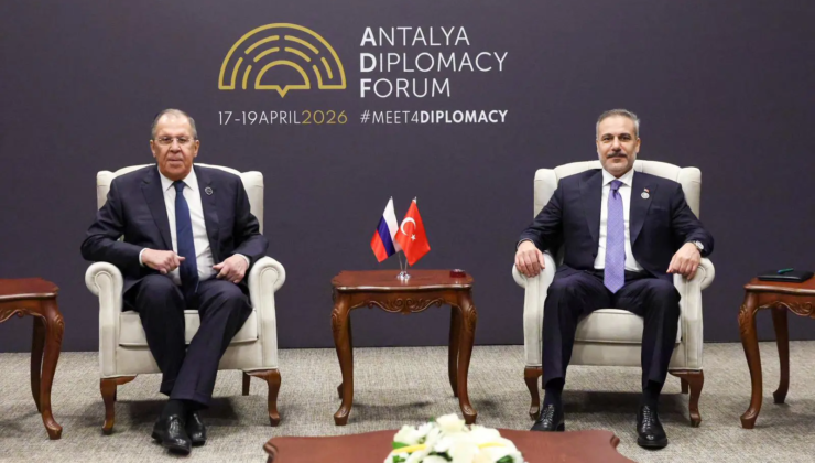 Bakan Fidan, Rus mevkidaşı Lavrov ile görüştü