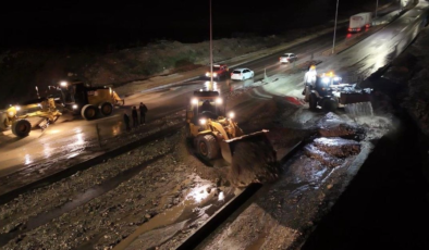Adıyaman'da şiddetli yağış heyelana neden oldu