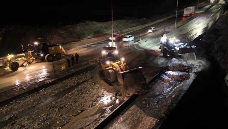 Adıyaman'da şiddetli yağış heyelana neden oldu