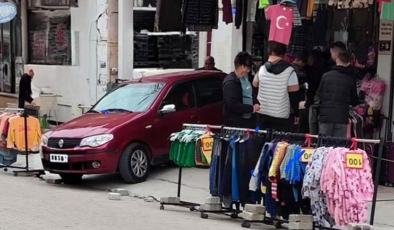 Faciaya ramak kala durduruldu: El frenini çekmeyi unutmuş!