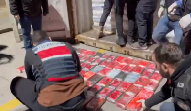 Bakan Gürlek açıkladı. 500 milyon liralık kokain ele geçirildi