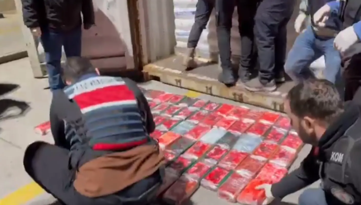 Bakan Gürlek açıkladı. 500 milyon liralık kokain ele geçirildi