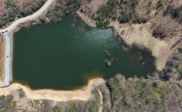 Ordu'da kuraklık riskine karşı yeni gölet yapıldı