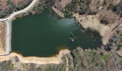 Ordu'da kuraklık riskine karşı yeni gölet yapıldı