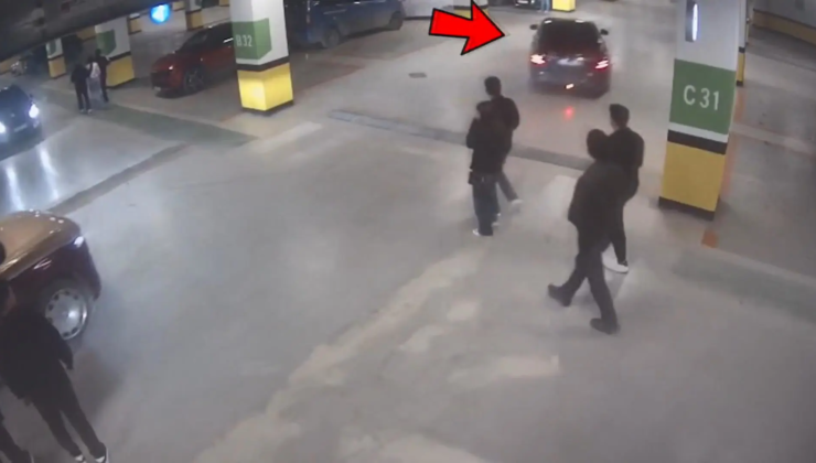 AVM otoparkında drift: 5 sürücüye 700 bin lira para cezası