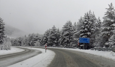 Kars'ta kar yağışı etkili oldu