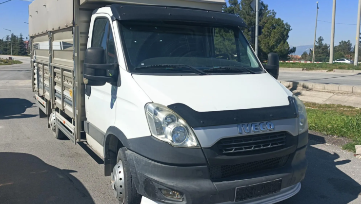 Tescilsiz plaka kullanan sürücüye ceza