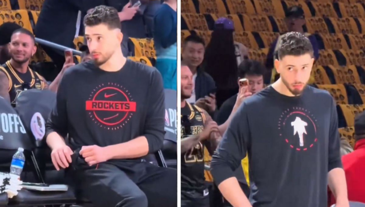 Lebron James'i karşısında gören Alperen Şengün'ün yaptığı hareket büyük beğeni topladı