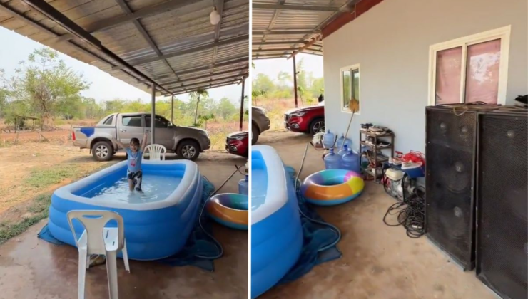 Trabzonlu damat Tayland köyünü kolbastıyla inletti