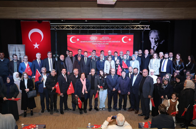 Fatma Şahin şehit aileleri ve gazilerle buluştu