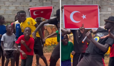 Generali Türkiye'yi tehdit ediyordu! Ugandalı gençlerden Bizim Çocuklar'a özel marş