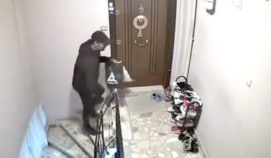 Kat kat dolaşıp topladı: Apartmandan 6 çift ayakkabı çaldı