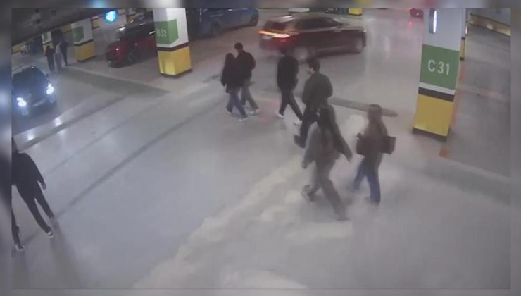 AVM otoparkında drift yaptılar, 700 bin lira cezaya çarptırıldılar