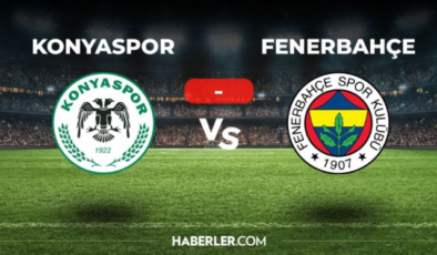 Konyaspor Fenerbahçe tek maç mı, çift maç mı, rövanşı yok mu, Konyaspor Fenerbahçe Kadıköy'de 2. maç oynanacak mı?
