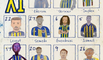 Fenerbahçe'nin ilk 11'i çocukların kaleminden geçti