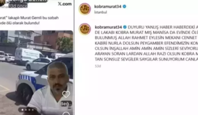 Kobra Murat öldü mü? SON DAKİKA! Kobra Murat lakaplı Murat Gemli kimdir?