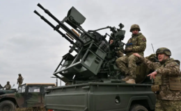 ABD üssüne Ukrayna kalkanı