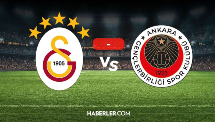 Galatasaray Gençlerbirliği maçı ilk 11'i! Galatasaray'ın Gençlerbirliği maçı 11'i belli oldu mu, ilk 11'de kimler var?