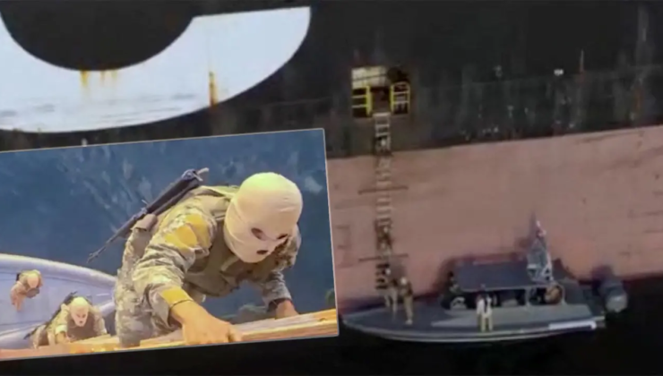 İran Hürmüz’de iki gemiye baskın yaptı