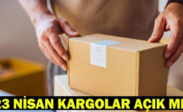 23 NİSAN'DA KARGOLAR ÇALIŞIYOR MU? Bugün kargo dağıtımı var mı? PTT kargo, Sürat kargo, Aras kargo, Yurtiçi kargo, DHL eCommerce 23 Nisan çalışma durumu!