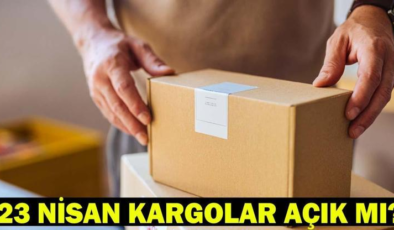23 NİSAN'DA KARGOLAR ÇALIŞIYOR MU? Bugün kargo dağıtımı var mı? PTT kargo, Sürat kargo, Aras kargo, Yurtiçi kargo, DHL eCommerce 23 Nisan çalışma durumu!