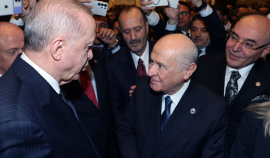 Bahçeli ile sohbet eden Erdoğan'dan "yağmur" sorusuna dikkat çeken yanıt