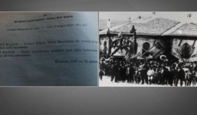 TBMM'de ilk oturuma ait tutanak CNN TÜRK'te