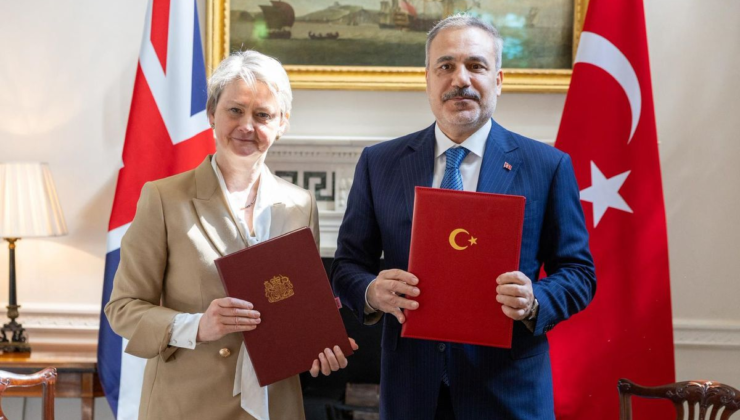 Türkiye İngiltere arasında Stratejik Ortaklık Çerçeve Belgesi imzalandı