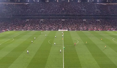 Beşiktaş-Alanyaspor maçına damga vuran görüntü