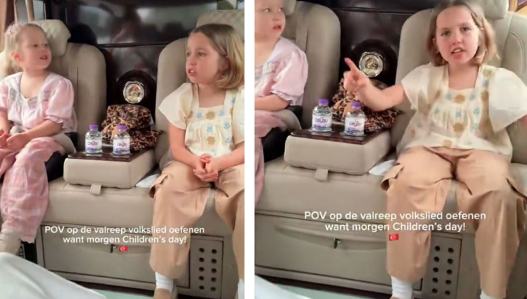 Antalyasporlu van de Streek’in kızı, İstiklal Marşı'nı ezbere okudu