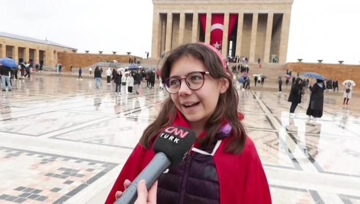 Yurdun dört yanından Anıtkabir'e akın!