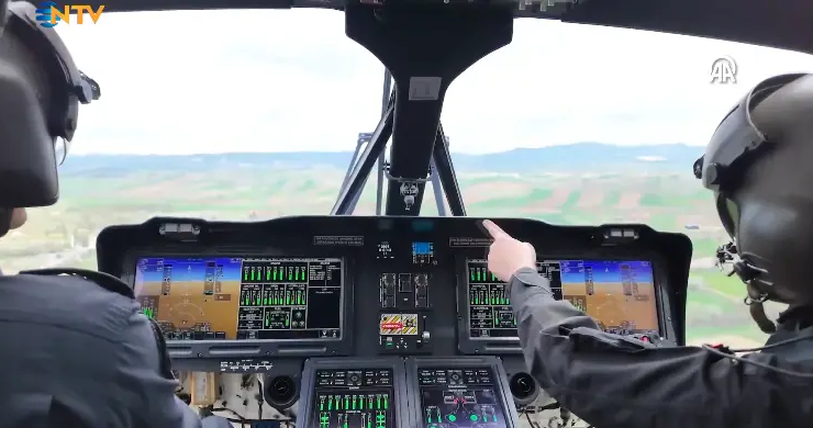 Komandolar ilk kez milli helikopter GÖKBEY ile eğitim gördü