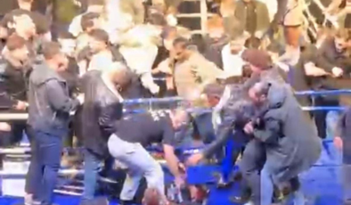 Trabzon'da Boks Maçı Sırasında Türk ve Rus Sporcu Arasında Kavga
