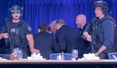 Trump’ın yemeğinde silahlı saldırı! Gizli servis anında müdahale etti