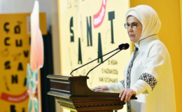 Emine Erdoğan'dan "Rami Çocuk ve Sanat Bienali" paylaşımI
